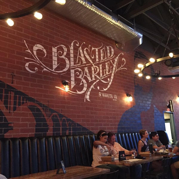 Photo taken at Blasted Barley Beer Co. by Ross M. on 7/10/2015