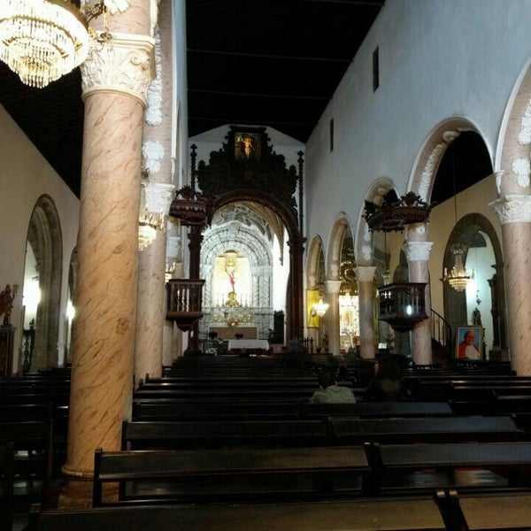 Photo taken at Igreja Matriz de São Sebastião by Celina I. on 6/12/2016