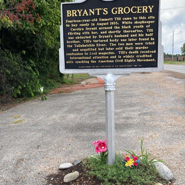 Emmett Till / Bryant's Grocery Historical Marker Monument