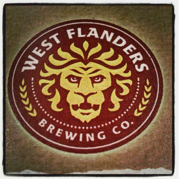 Photo taken at West Flanders Brewing Company by Edith B. on 10/13/2012