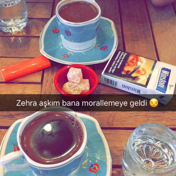 Photo taken at Doyumluk Cafe by Meral Karakoyun on 10/1/2016