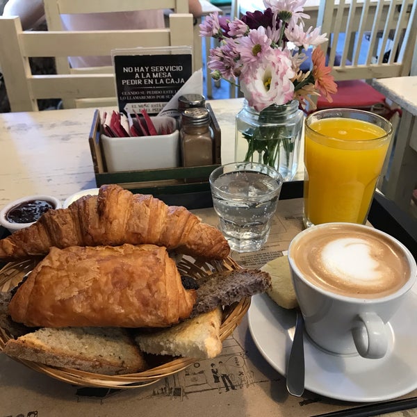 Had the Cocu Breakfast, with toast, croissant and pain au chocolat. Amzaing.