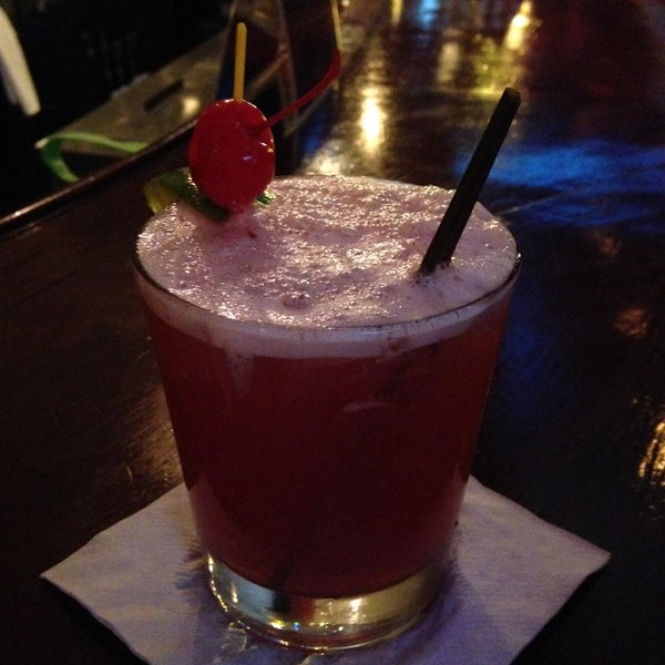 If you're looking for a light, refreshing cocktail, the Grape Crush is your solution.