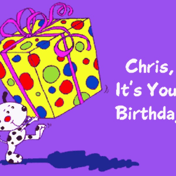 Tomorrow is birthday. Happy Birthday Chris. Хэппи б дей. Happy Birthday Christos.