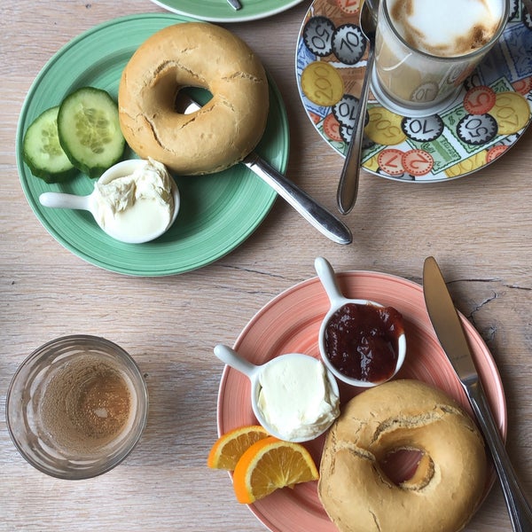 2/10/2019 tarihinde Maprngg🚧ziyaretçi tarafından Bagels &amp; Beans'de çekilen fotoğraf