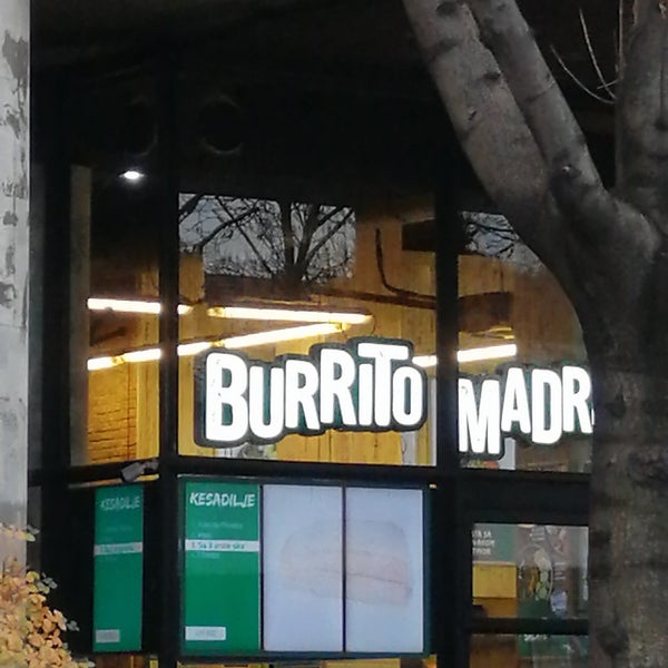 Снимок сделан в Burrito Madre пользователем Vlada B. 12/7/2023