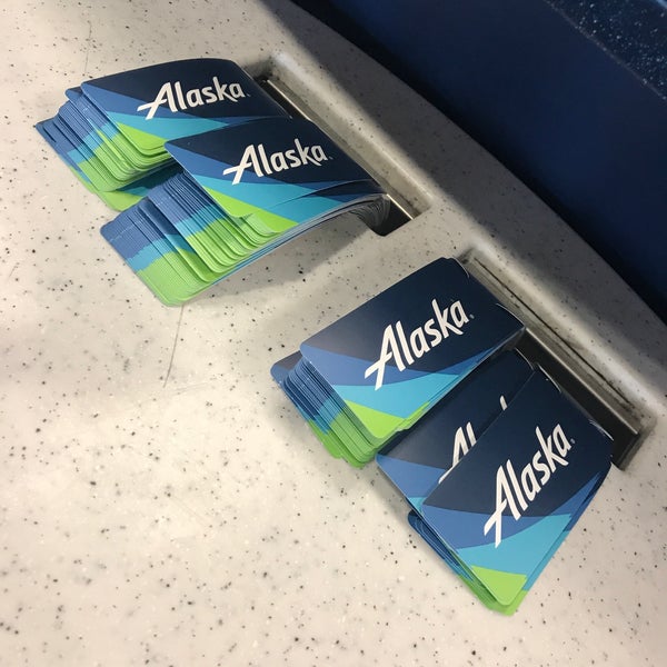Alaska Airlines Checkin Counter Airport Service in Anchorage