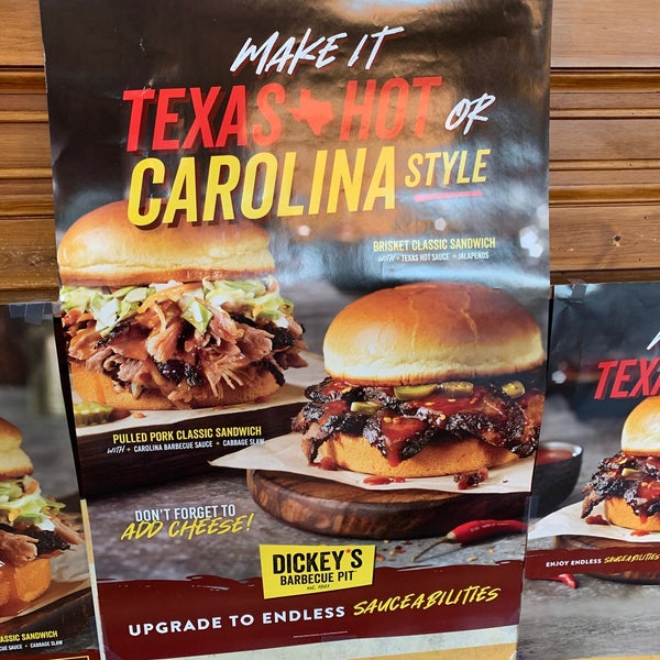Photo taken at Dickey&#39;s Barbecue Pit by Steven G. on 4/1/2020