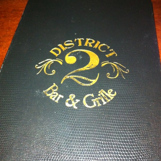 Photo taken at District 2 Bar &amp; Grille by Jasmine on 12/6/2012
