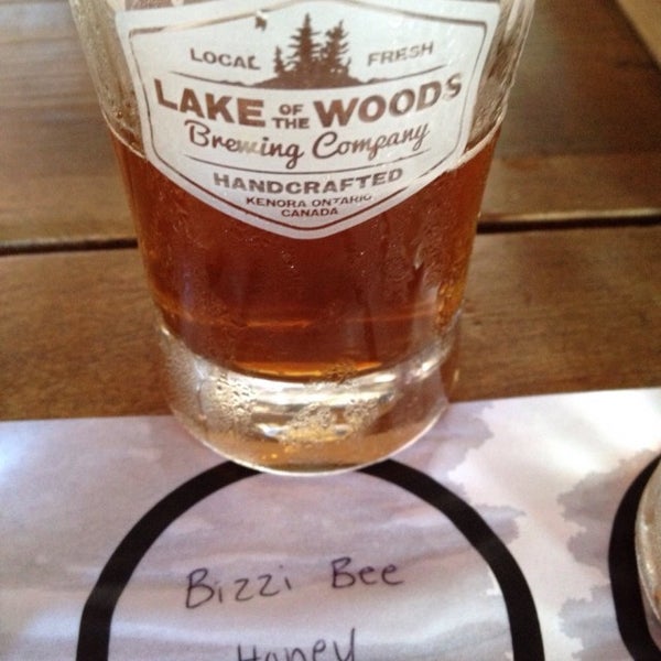 Photo taken at Lake Of The Woods Brewing Company by Aaron B. on 7/24/2015