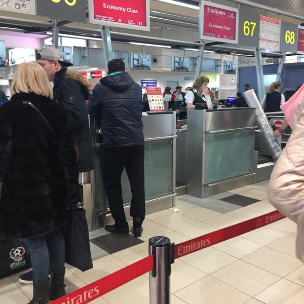 Photo taken at Domodedovo International Airport (DME) by Polina L. on 2/10/2017