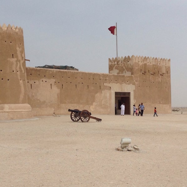Photo taken at Al Zubarah Fort and Archaeological Site by Haris A. on 2/14/2015