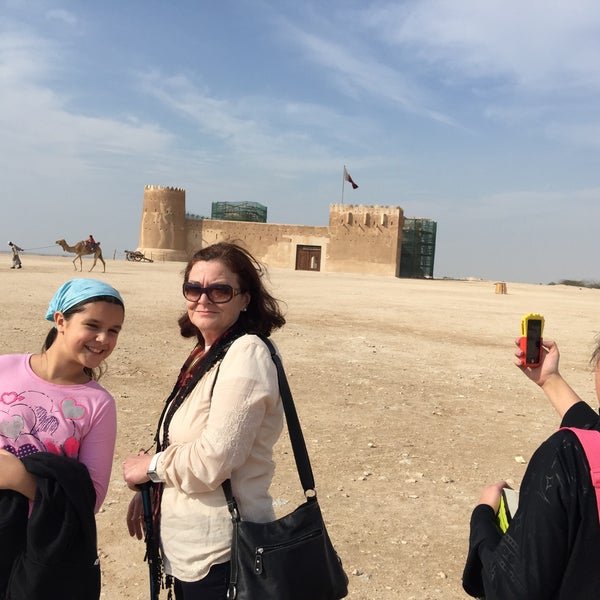 Photo taken at Al Zubarah Fort and Archaeological Site by Haris A. on 12/30/2015