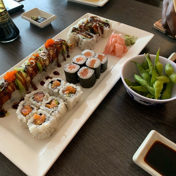 Asian north sea and sushi bar