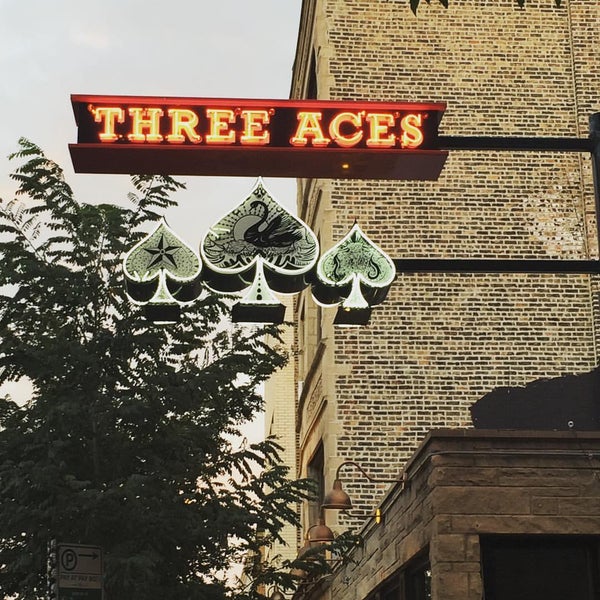 Photo taken at Three Aces by Larry H. on 9/27/2015