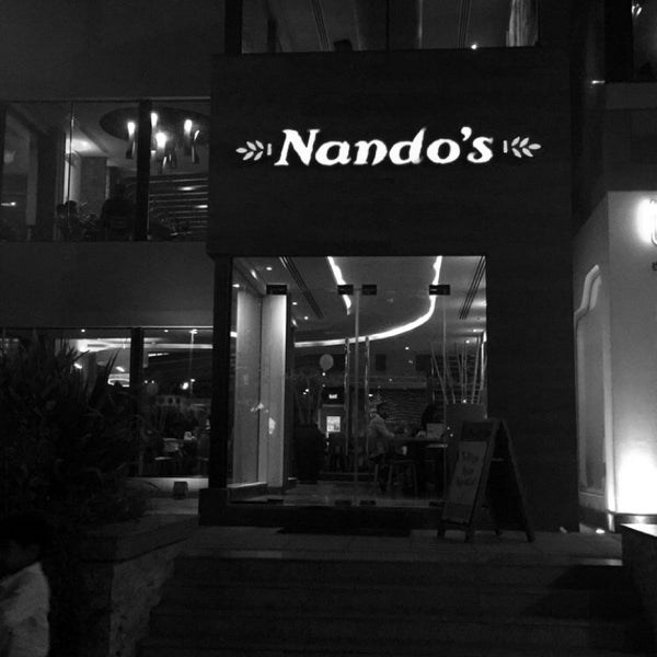 Photo taken at Nando&#39;s Zayed Town by Lawyer Somoud on 9/26/2015