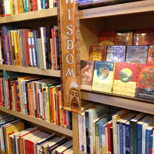 Photo taken at Namaste Bookshop by Reese S. on 10/24/2012
