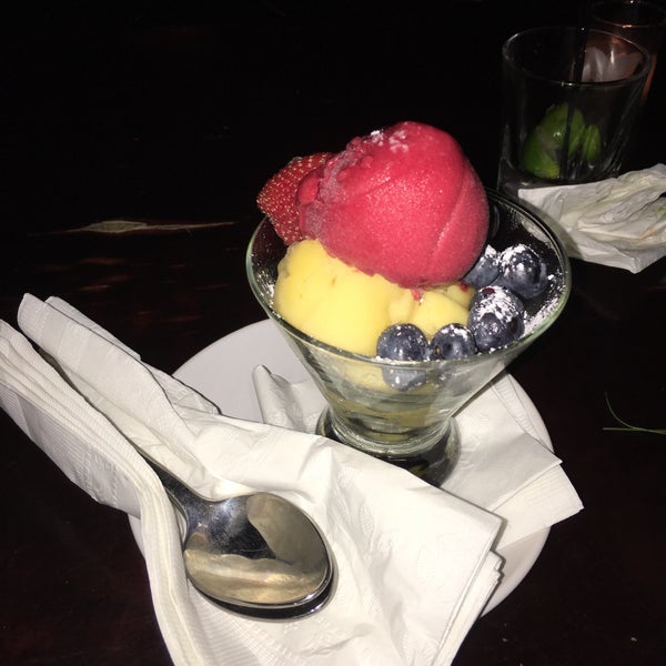 On top of all delicious food and drinks you shouldn’t leave this place without tasting this fabulous rasberry passion fruit sorbet. Incredible!!!!