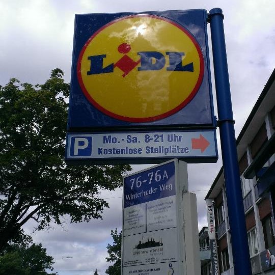 Photo taken at Lidl by André M. on 6/28/2014