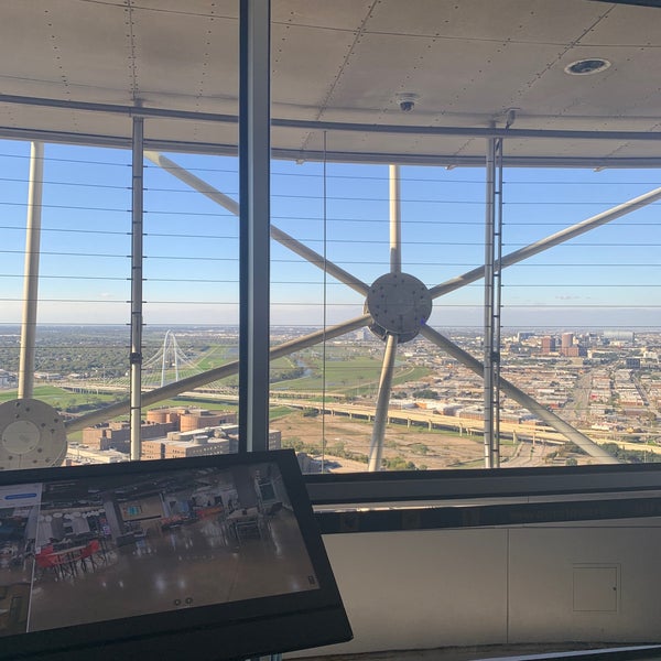 Photo taken at Reunion Tower by Ken F. on 11/20/2023