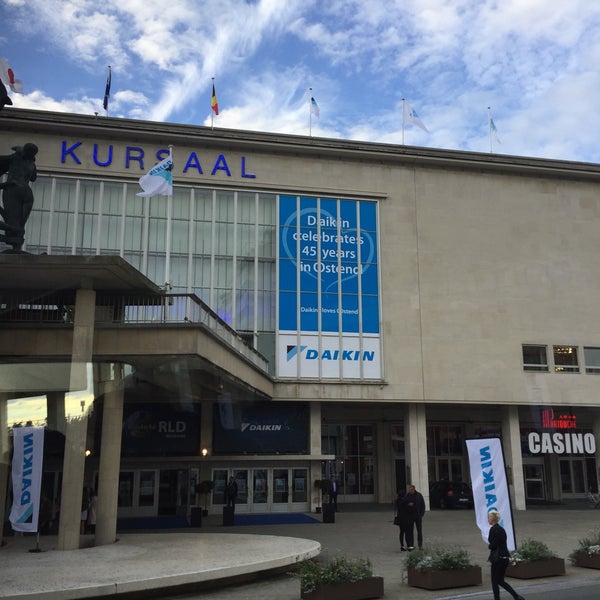 9/14/2018 tarihinde Lieselot D.ziyaretçi tarafından Kursaal Oostende'de çekilen fotoğraf