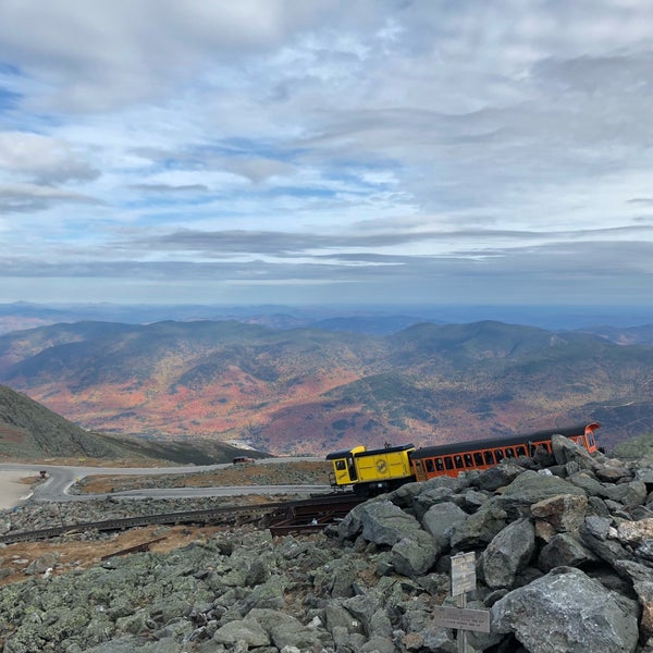 Photo taken at The Mount Washington Cog Railway by Jenny W. on 10/15/2019