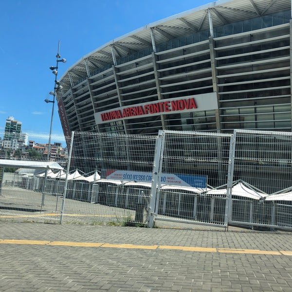 รูปภาพถ่ายที่ Itaipava Arena Fonte Nova โดย Ronaldo V. เมื่อ 11/8/2019