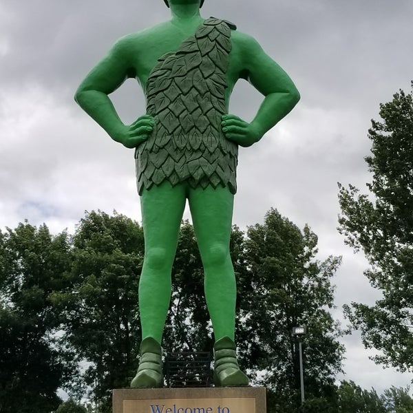 Photo taken at Jolly Green Giant Statue by Kelly D. on 7/1/2018