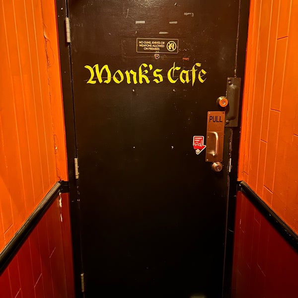 Photo taken at Monk&#39;s Cafe by Wm B. on 7/10/2023