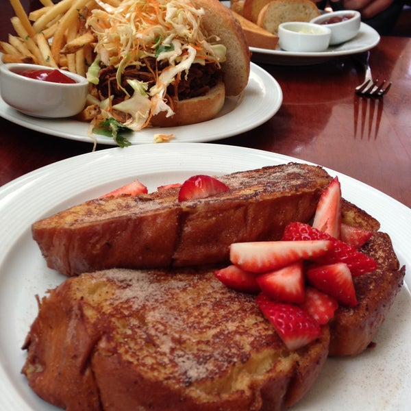 Everyone talks about the Challah French Toast. They're right.