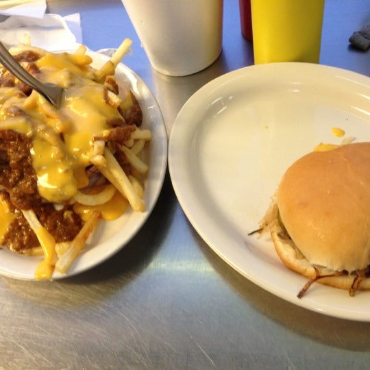 Just grab a burger and chili cheese fries. Best around and cheap