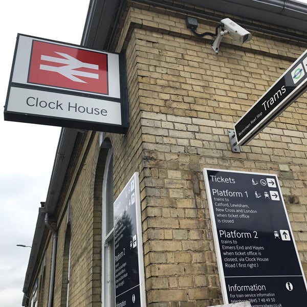Clock House Railway Station (CLK) Beckenham Rd