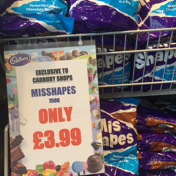 Cadburys Factory Shop Gunwharf Quays Portsmouth, Hampshire