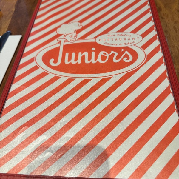 Photo taken at Junior&#39;s Restaurant &amp; Bakery by Eve S. on 5/10/2024