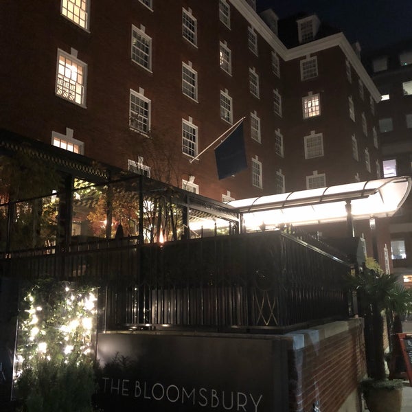 Photo taken at The Bloomsbury Hotel by Ko-Z Y. on 10/22/2018