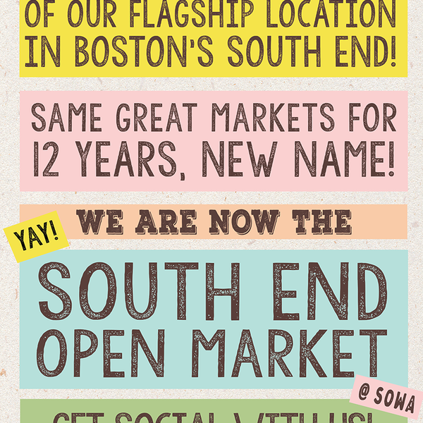 Foto tomada en South End Open Market @ Ink Block  por South End Open Market @ Ink Block el 5/5/2015