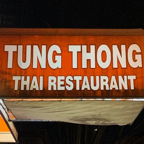 Tung Thong Thai Restaurant Thai Restaurant in Washington Heights