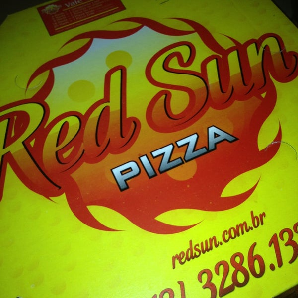 Photo taken at RedSun Pizza by Cristina C. on 3/22/2013