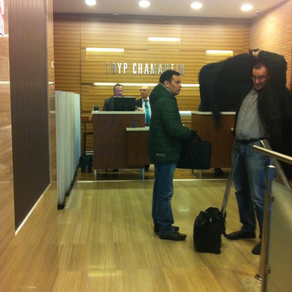 Photo taken at Tryp Madrid Chamartin by Enric L. on 2/26/2013