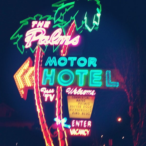 Photo taken at Palms Motel by Jason L. on 3/23/2013