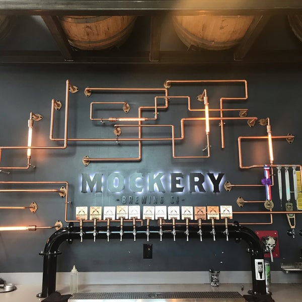 Photo taken at Mockery Brewing by Jorge on 2/26/2021
