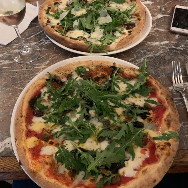 Amazing food! They really think about their menu and changed it to be better for environment. The pizzas are great! A lot of vegetarian options. The servers are friendly. Try their bathroom, it’s fun!