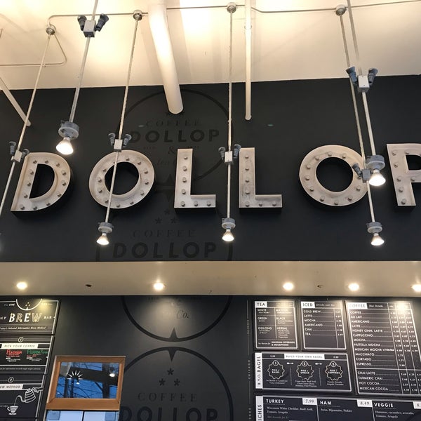 Photo taken at Dollop Coffee &amp; Tea by Charles S. on 4/12/2019