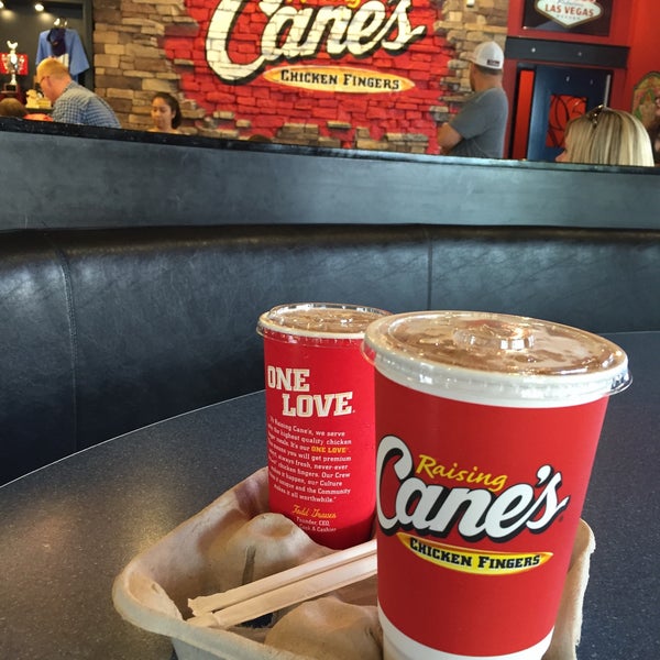 Photo taken at Raising Cane&#39;s Chicken Fingers by Sara V. on 5/9/2016