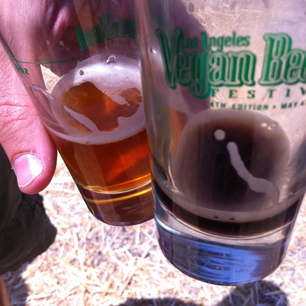 Photo taken at LA Vegan Beer &amp; Food Festival by Angela H. on 5/4/2013