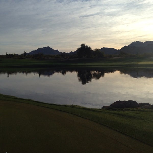 3/17/2014 tarihinde Bryan C.ziyaretçi tarafından Grayhawk Golf Club'de çekilen fotoğraf