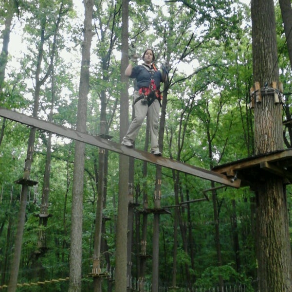 Photo taken at The Adventure Park at Sandy Spring by Olivia T. on 6/19/2013