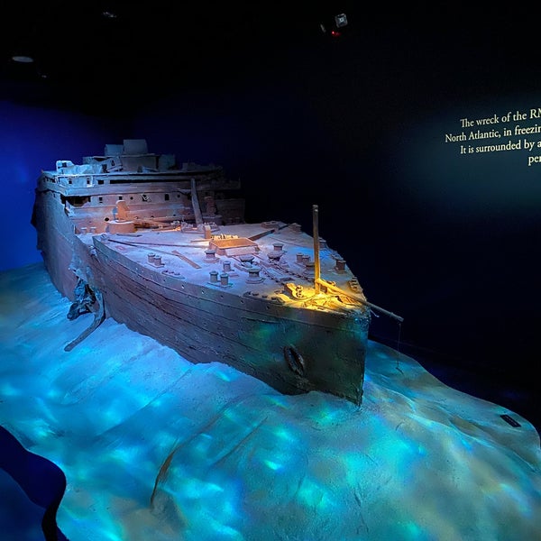 Photo taken at Titanic: The Artifact Exhibition by Colin D. on 1/31/2020