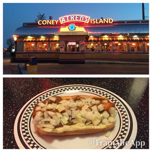 Photo taken at Athens Coney Island by Craig L. on 3/21/2015