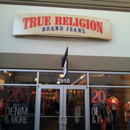 true religion premium outlets